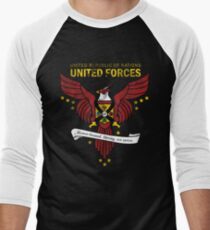 United Forces Insignia Men's Baseball ¾ T-Shirt