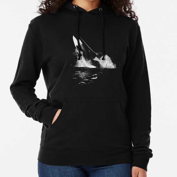 Leaping Orca Lightweight Hoodie