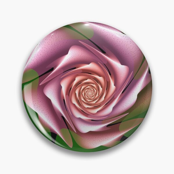 Item preview, JW Glass Loonie Rose designed and sold by wolfepaw.