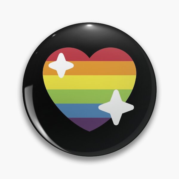 Item preview, Gay Pride Sparkle Heart designed and sold by Aroaes.