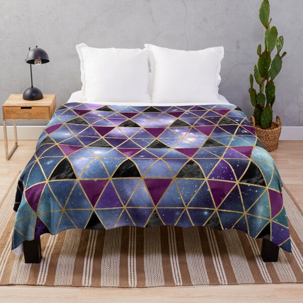 Item preview, Geometric Galaxy Triangles - Isometric Pattern designed and sold by MysticMagpie.