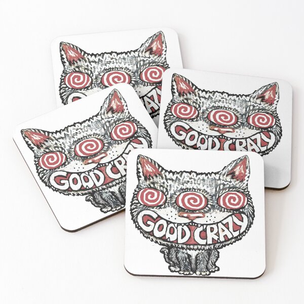 Item preview, Cat Good Crazy Three Eyed designed and sold by Mutantland.