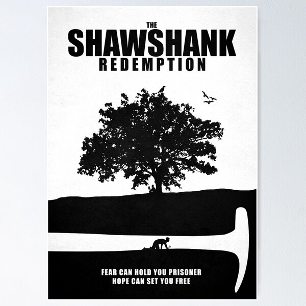 Item preview, The Shawshank Redemption - Minimal Movie Poster - MMPG - Graphix designed and sold by GraphixDisplate.