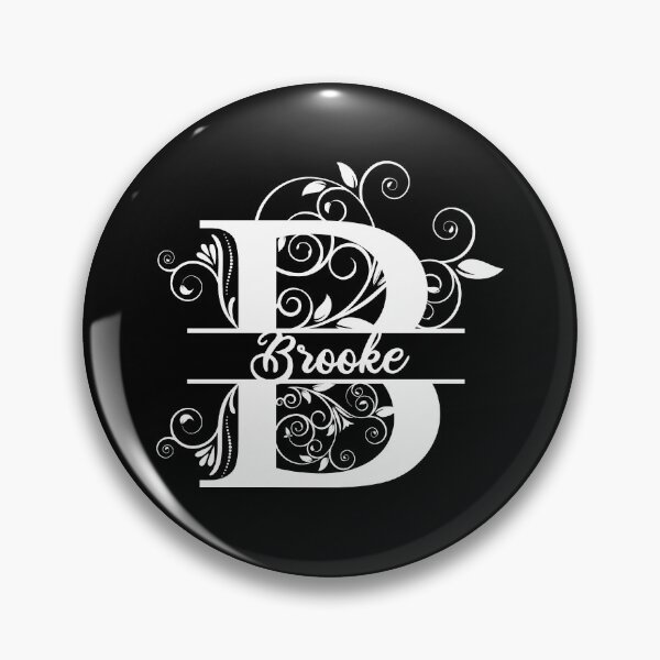 Item preview, Personalized Name Monogram B - Brooke- Letter B White designed and sold by MysticMagpie.