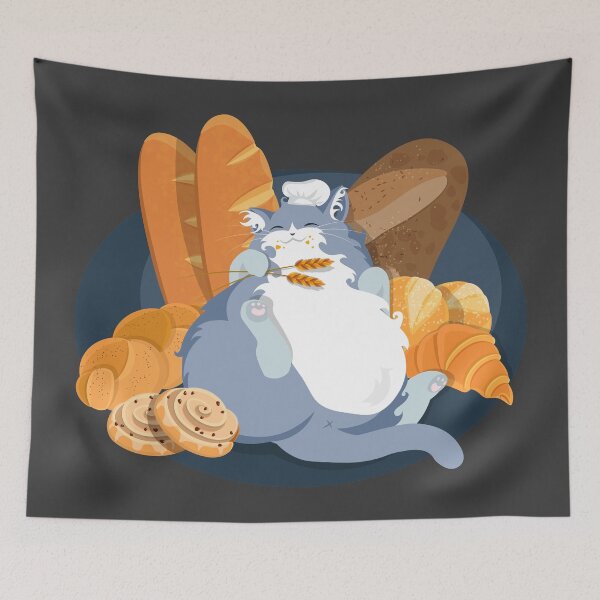 Item preview, Bread Cat designed and sold by iamthesheep1.