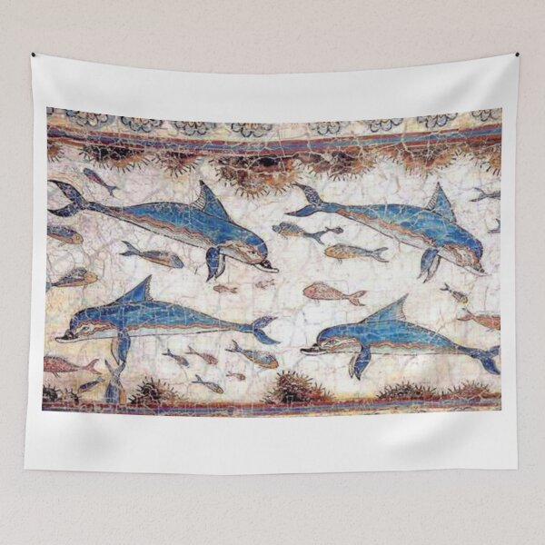 Item preview, Minoan Dolphins Fresco designed and sold by W. Sheppard Baird.