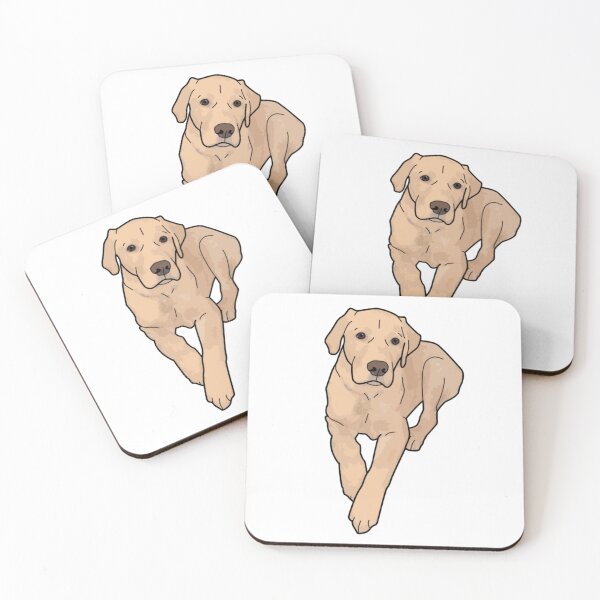 Item preview, Cartoon Yellow Lab Dog designed and sold by Brooklyn L.
