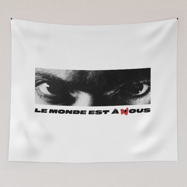 Item preview, LE MONDE EST A NOUS | LA HAINE designed and sold by KAGT.