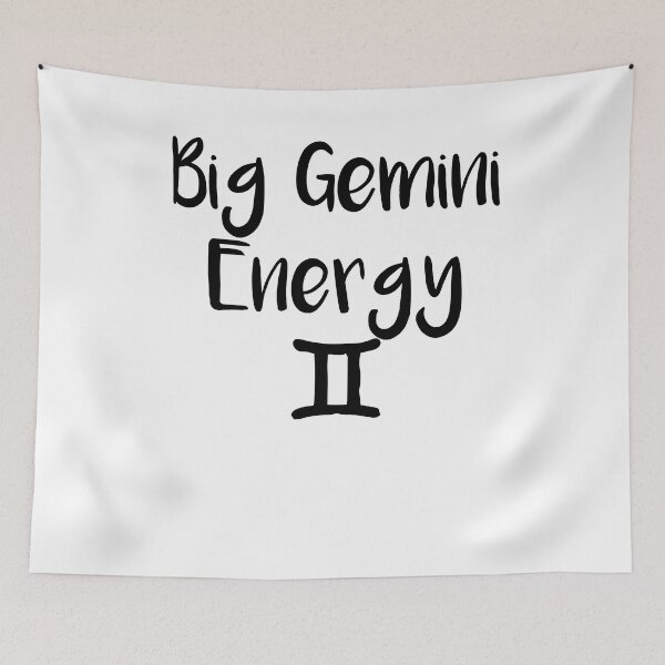 Item preview, Big Gemini Energy ,Gemini Birthday Gift designed and sold by Noussairox.
