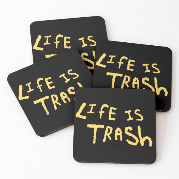 Item preview, Life is trash ver. 2 designed and sold by Emlayart.