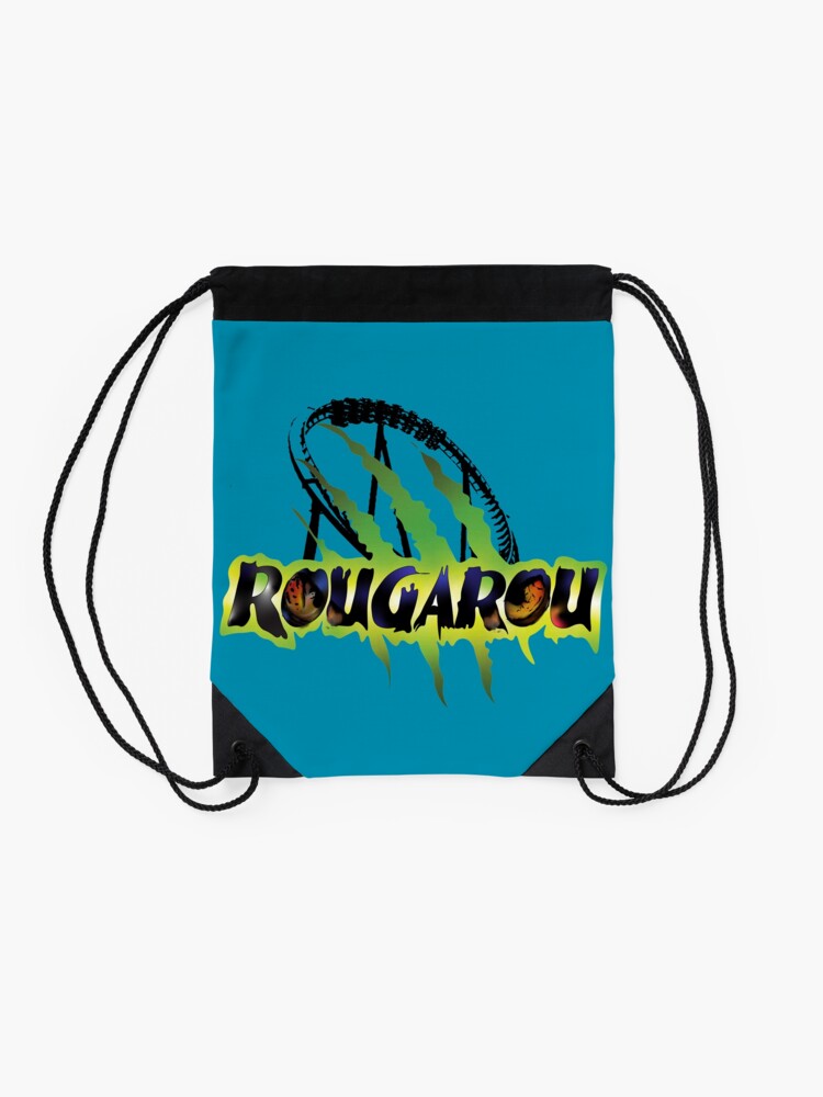 Alternate view of Rougarou Loop Design Drawstring Bag