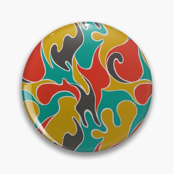 Item preview, Mod squad blob pattern designed and sold by Shelley Gilbert.