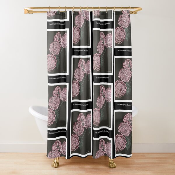 Albrighton Rambler English Rose Shower Curtain