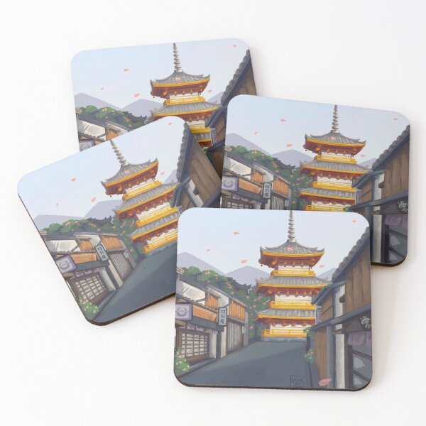 Item preview, Kiyomizudera Temple designed and sold by LauraPemArt.