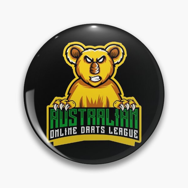Item preview, Australian Online Darts League designed and sold by TheDartist180.