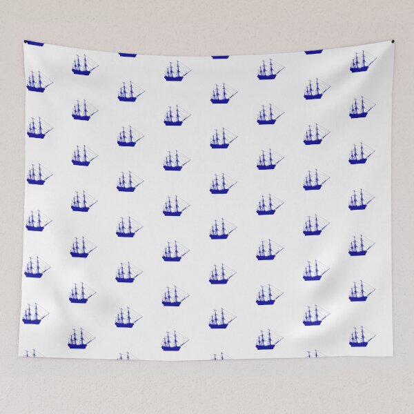 Item preview, Blue Sailing Ships designed and sold by eddyscanyon.