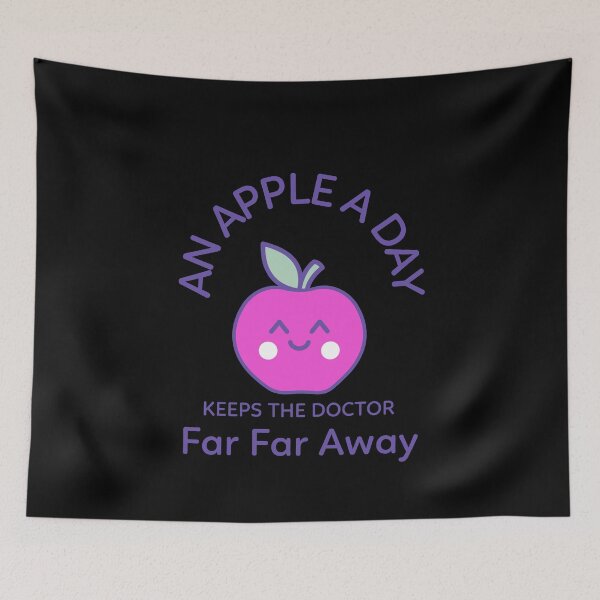 Item preview, An Apple A Day Keeps The Doctor Far Far Away designed and sold by IcyTees.