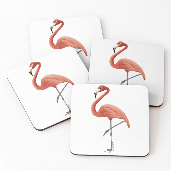 Aperçu de l'œuvre Flamingo oh la la - By Gengerelle créée et vendue par Gengerelle.