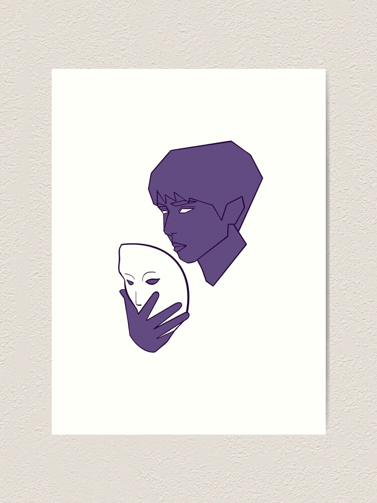 Thumbnail 1 of 3, Art Print, BTS V Singularity designed and sold by MagicShopDesign.
