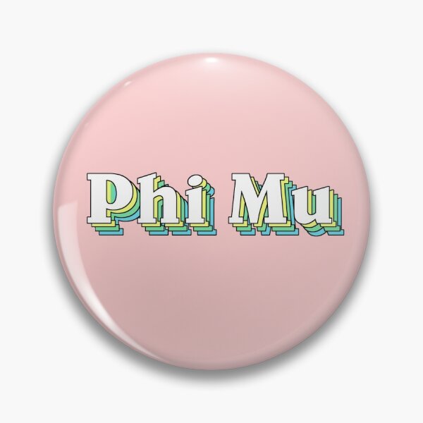 Item preview, Phi Mu Sticker designed and sold by LivsPopUpArtShp.