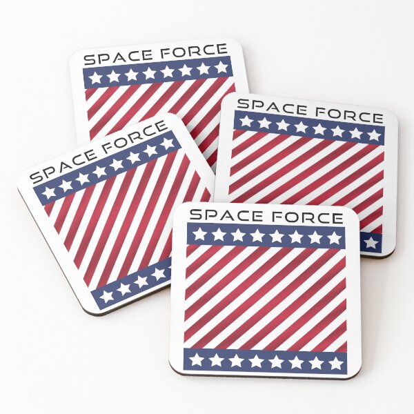 Item preview, Space Force US Flag T-Shirt designed and sold by PODLAVADIA ⭐ ⭐ ⭐ ⭐ ⭐.