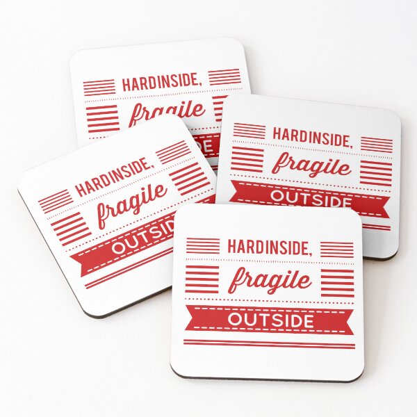 Item preview, Hard Inside, Fragile Outside designed and sold by OfferHeat.
