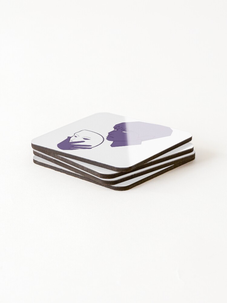 Thumbnail 4 of 5, Coasters (Set of 4), BTS V Singularity designed and sold by MagicShopDesign.