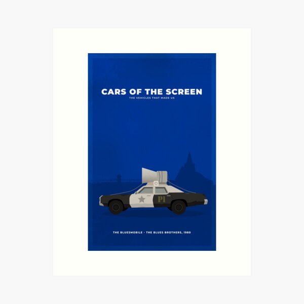 Item preview, Cars of The Screen - The Bluesmobile, The Blues Brothers, 1980 designed and sold by TheFresh PrintsCreative.