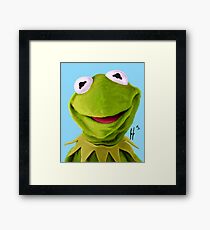 Mr. the Frog Framed Print