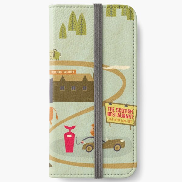Black Pudding iPhone Wallet