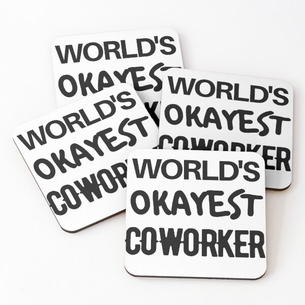 Item preview, World's OKAYEST Coworker designed and sold by OGF Travel.