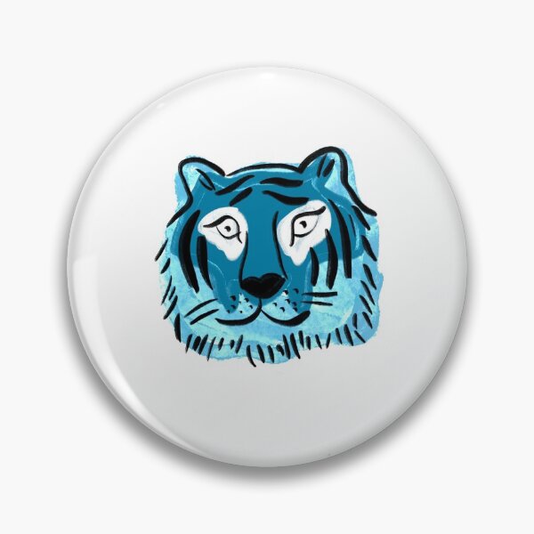 Item preview, Electric Blue Tiger designed and sold by mixandmatchbymm.