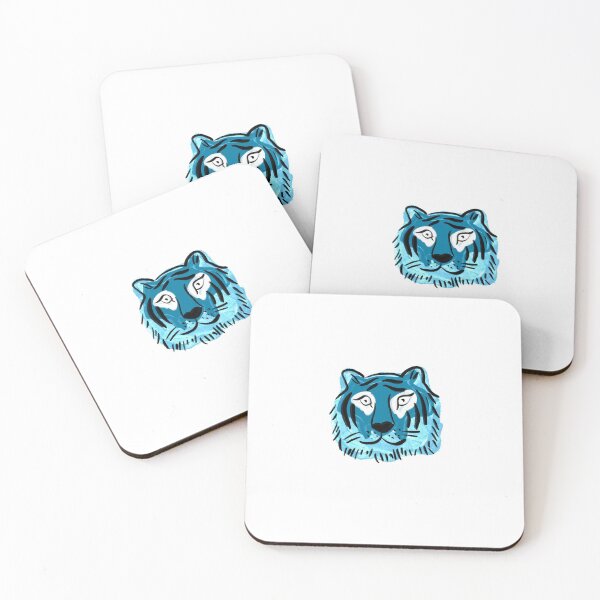 Item preview, Electric Blue Tiger designed and sold by mixandmatchbymm.