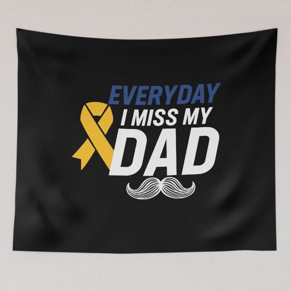 Item preview, Everyday I Miss My Dad, Father's Day Gift , dady, Dad father gift, Slim Fit T-Shirt designed and sold by jozefds.