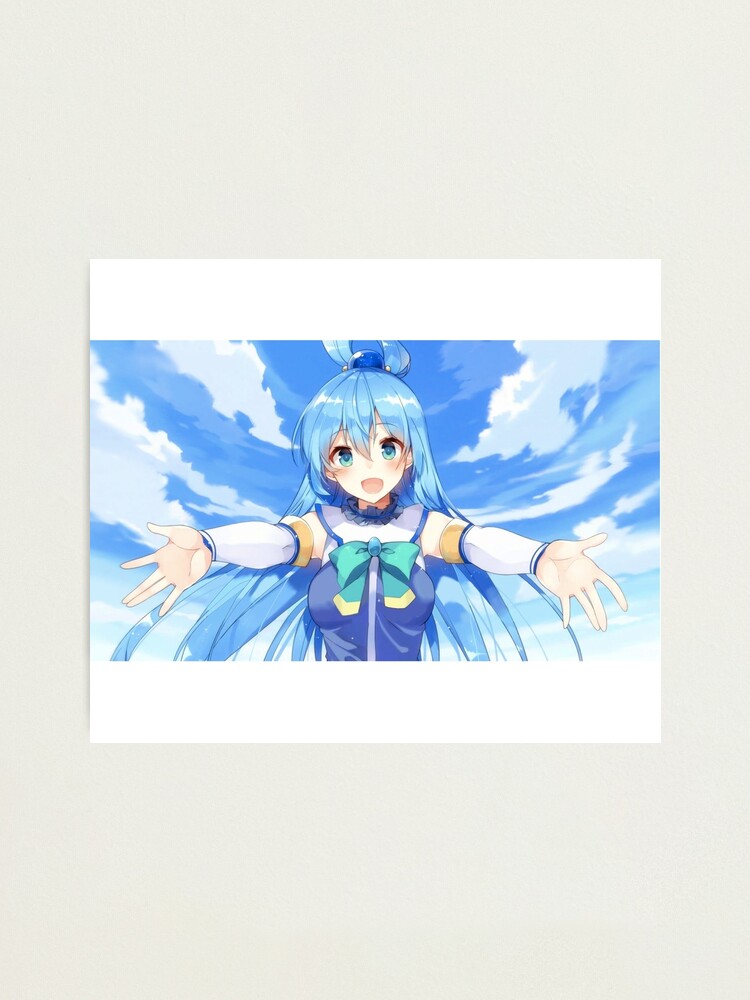 Happy Aqua KonoSuba Anime Girl 2 Tote Bag for Sale by slinkraz