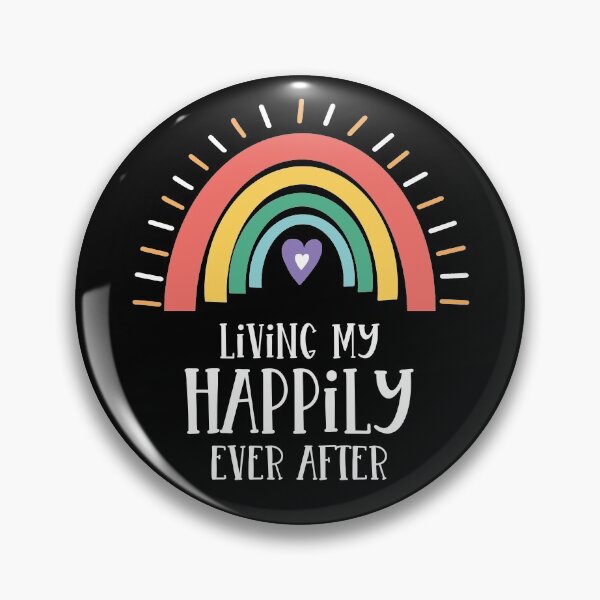 Item preview, Boho Rainbow Uplifting Inspirational Living My Happily Ever After Yoga designed and sold by brightandbold.