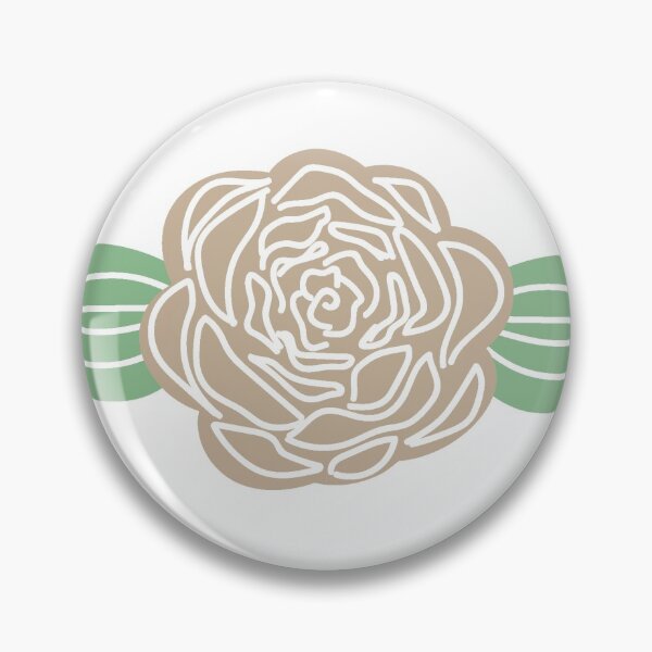 Item preview, Taupe Rose with Leaves designed and sold by abigailsommer1.