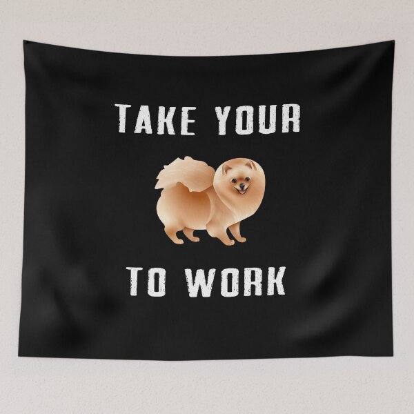 Item preview, take your Dog to work designed and sold by Dieowl.