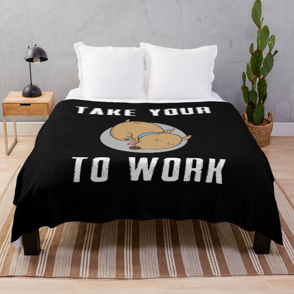 Item preview, take your Dog to work designed and sold by Dieowl.