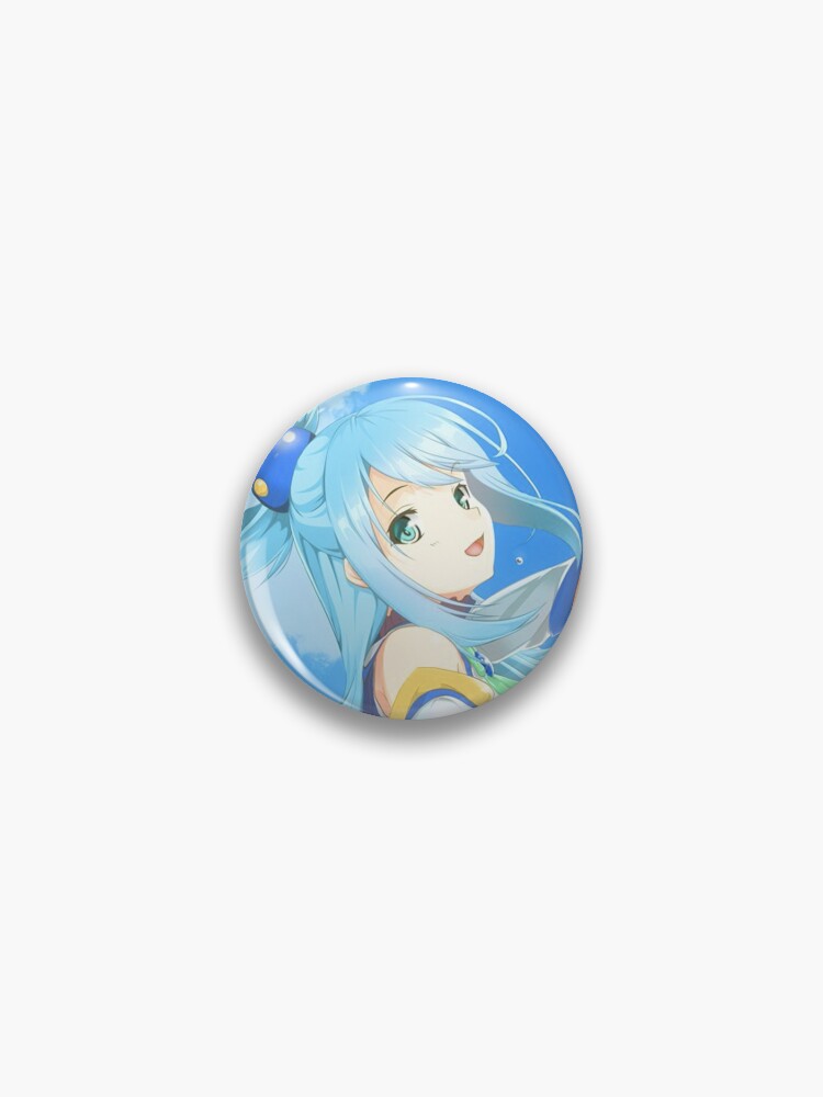 Funny Aqua KonoSuba Anime Girl Sticker for Sale by slinkraz