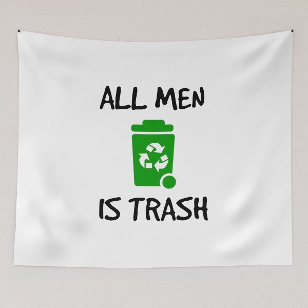 Item preview, All men is trash designed and sold by djemai1995.