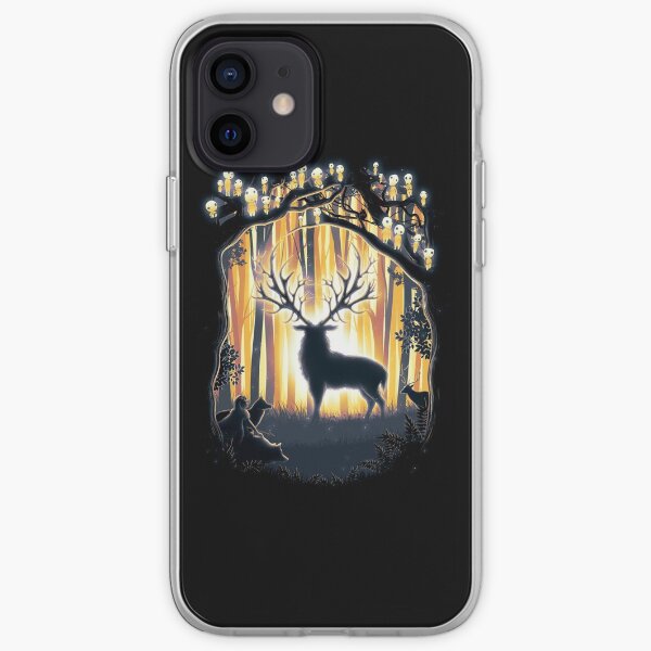 Deer God Master of the Forest iPhone Soft Case