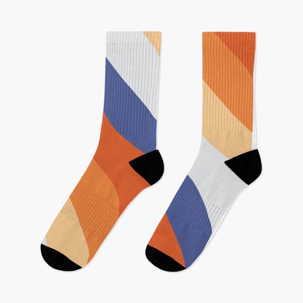 Item preview, Orange and Blue Stripes designed and sold by BrennaAldredge.