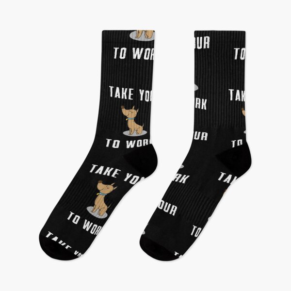 Item preview, take your Dog to work designed and sold by Dieowl.