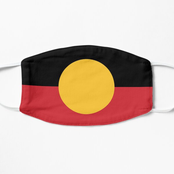 Aboriginal Flag #3 Mask