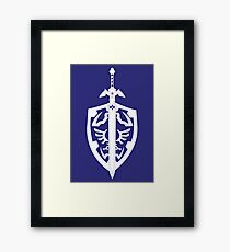 Sword & Shield Framed Print