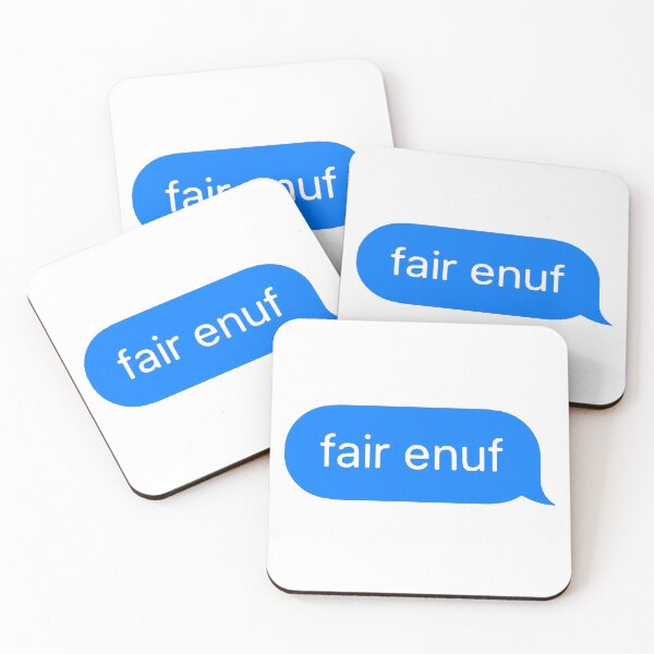 Item preview, fair enuf designed and sold by cool stickerz.
