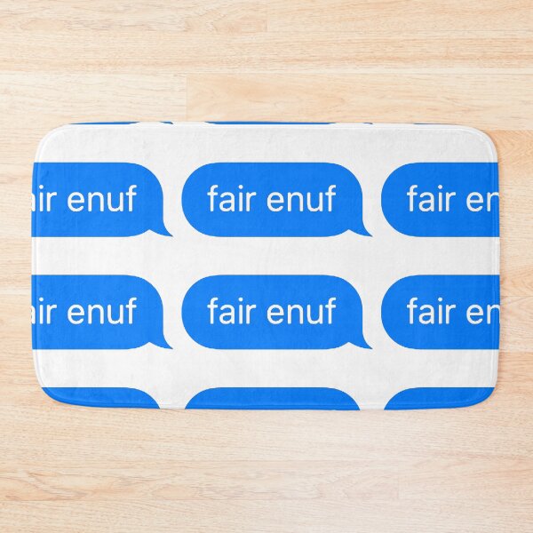 Item preview, fair enuf designed and sold by cool stickerz.