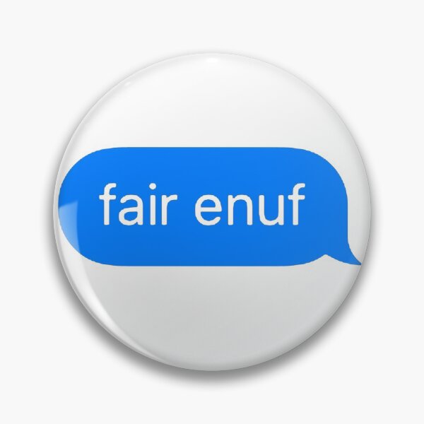 Item preview, fair enuf designed and sold by cool stickerz.