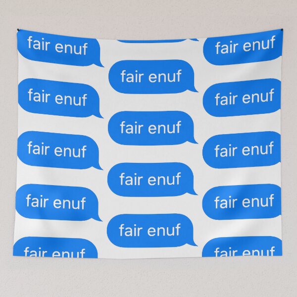 Item preview, fair enuf designed and sold by cool stickerz.